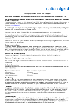 Gas Pipeline Enquiry - Commercial thumbnail