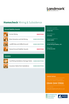 Landmark Homecheck Mining and Subsidence thumbnail