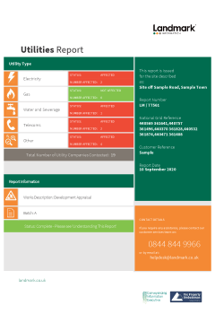 Landmark Utilities Report Standard thumbnail