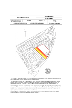 Land Registry Plan thumbnail