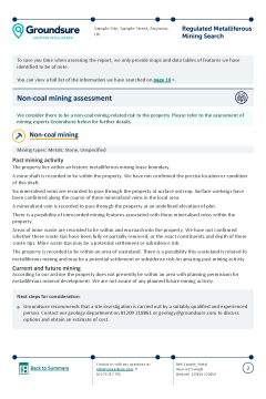 Groundsure Metalliferous Mining thumbnail